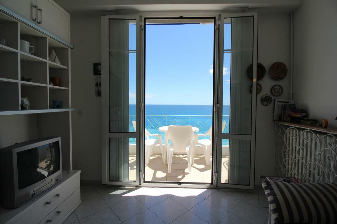 Nice Booking - Electra Vue Mer Balcon Dernier étage Esterno foto