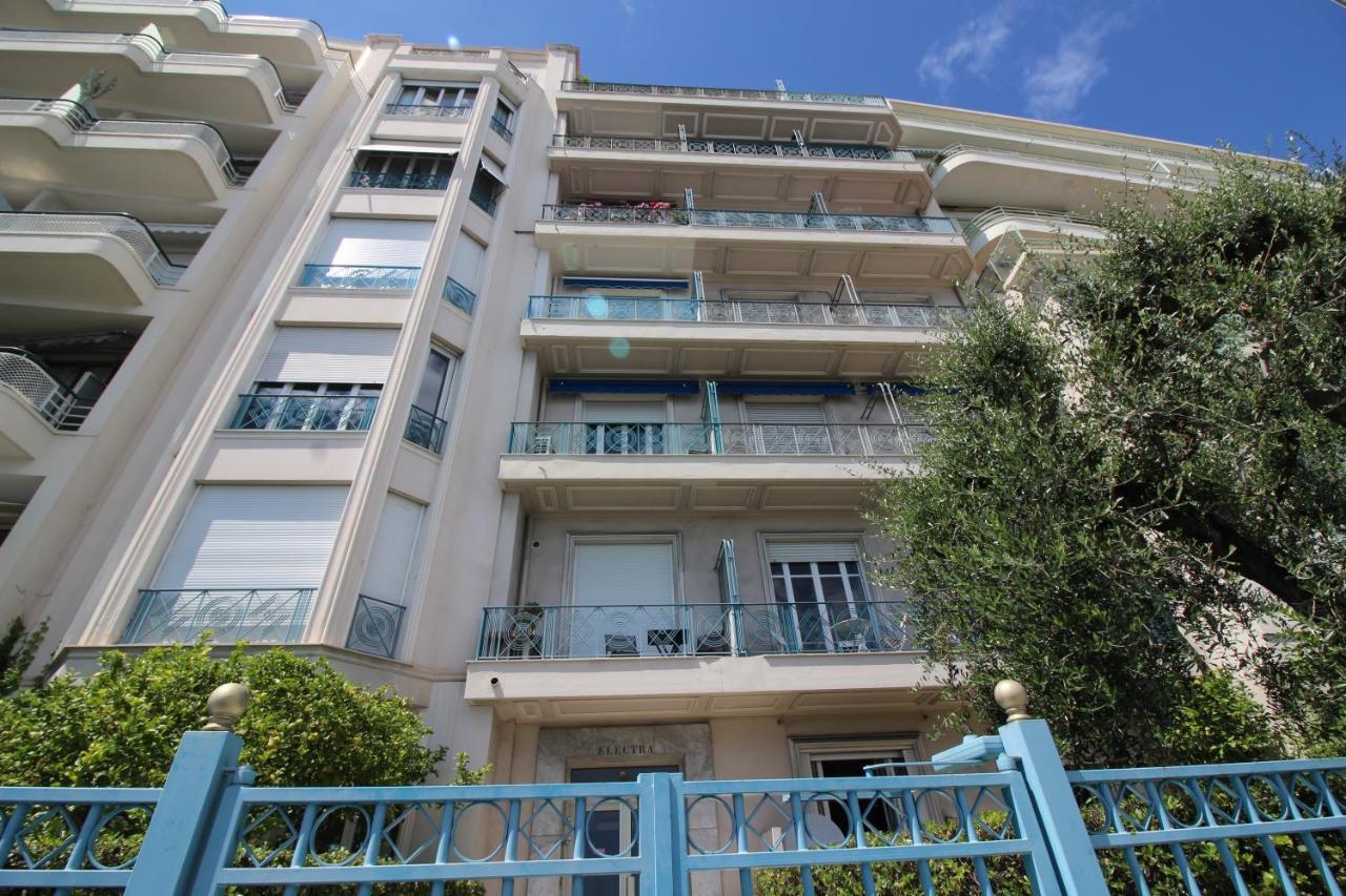 Nice Booking - Electra Vue Mer Balcon Dernier étage Esterno foto